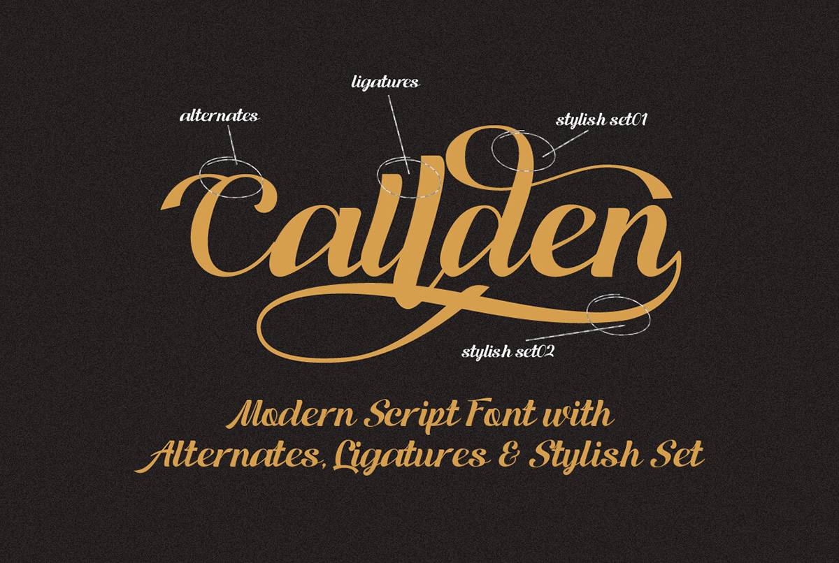 Ranup Font sample