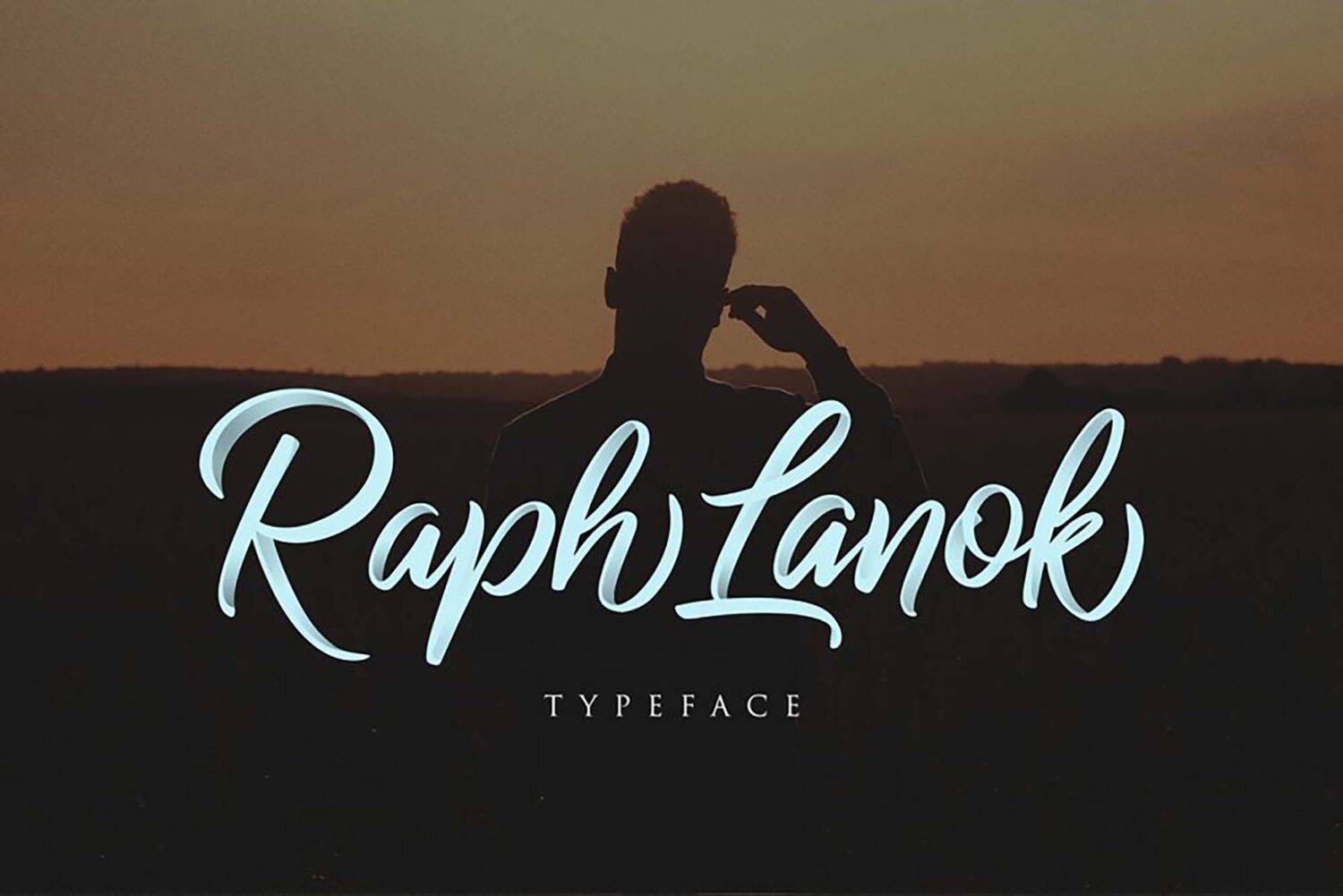 Raph Lanok Typeface sample