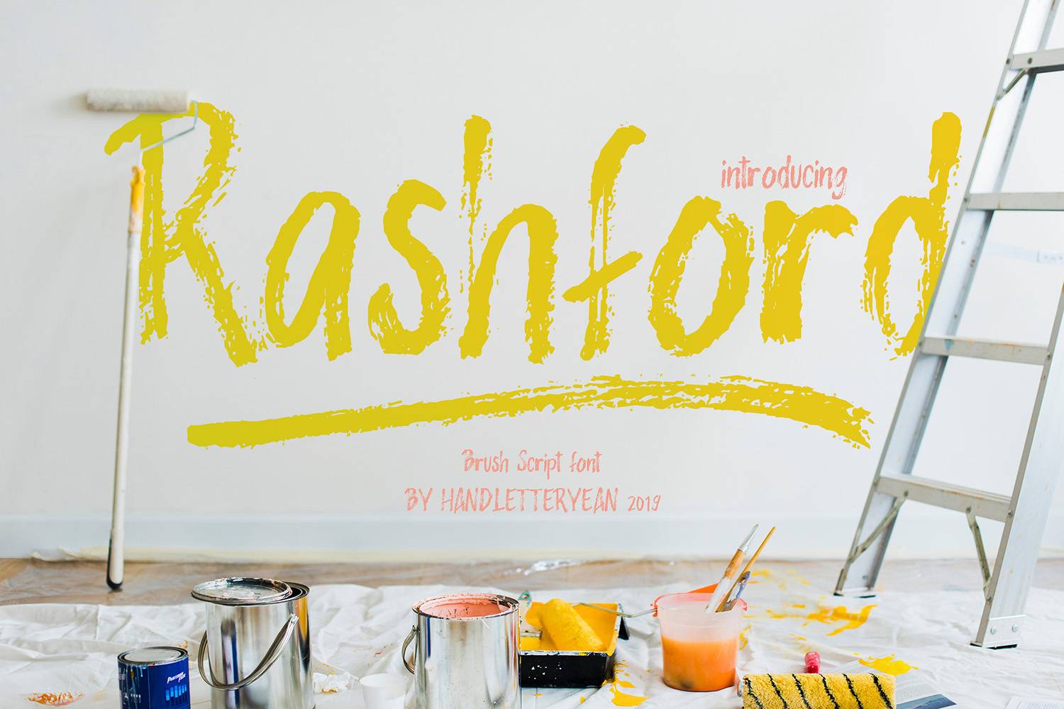 Rashford Font sample