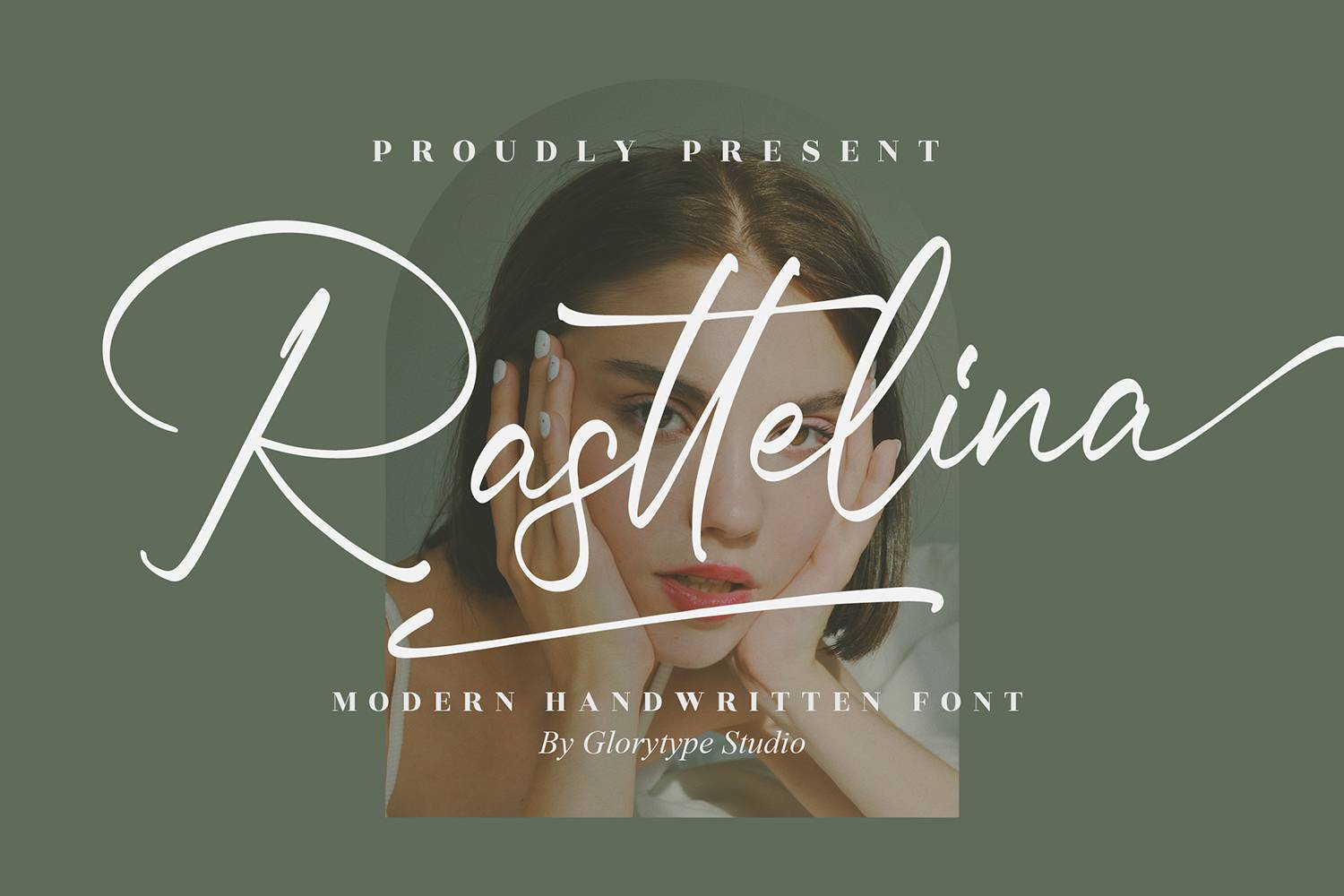 Rasttelina Font sample