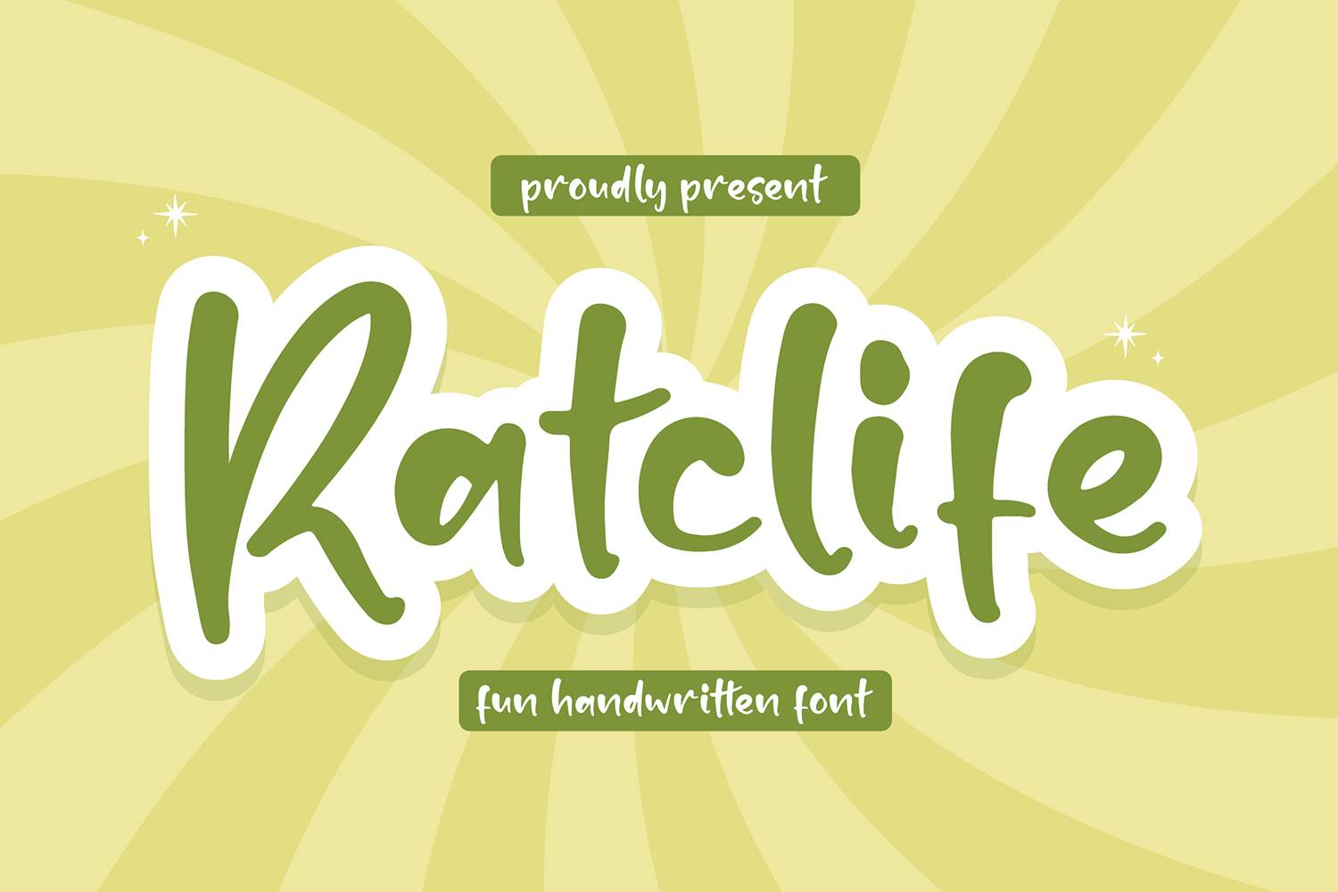 Ratclife Font sample