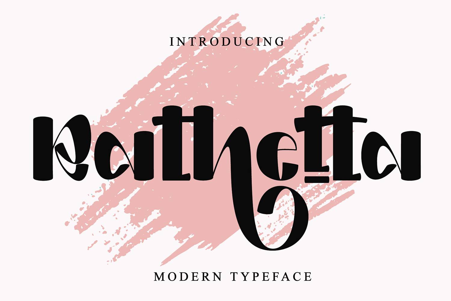 Rathetta Font sample