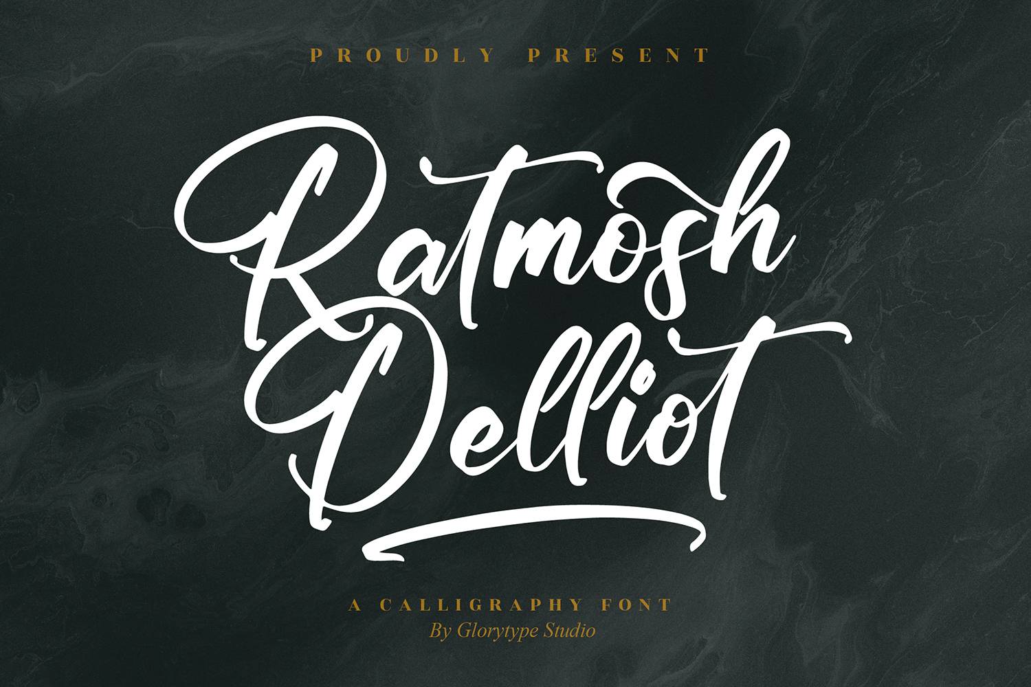 Ratmosh Delliot Font sample