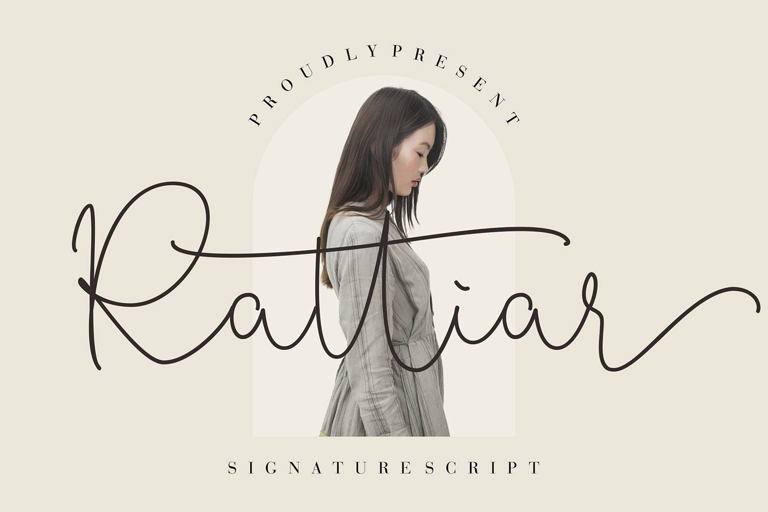 Rattiar Font sample