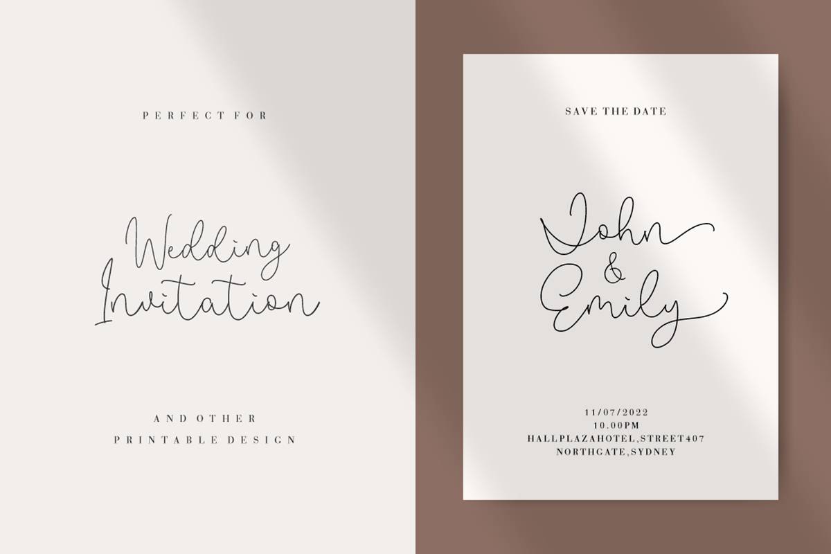 Rattiar Font sample