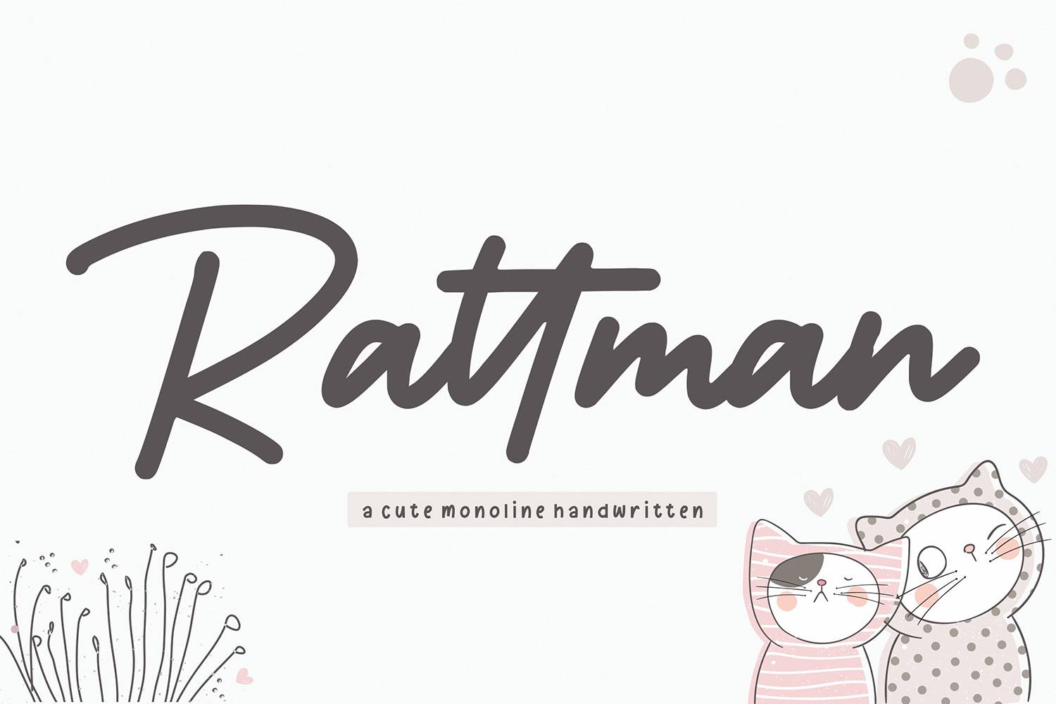 Rattman Font sample