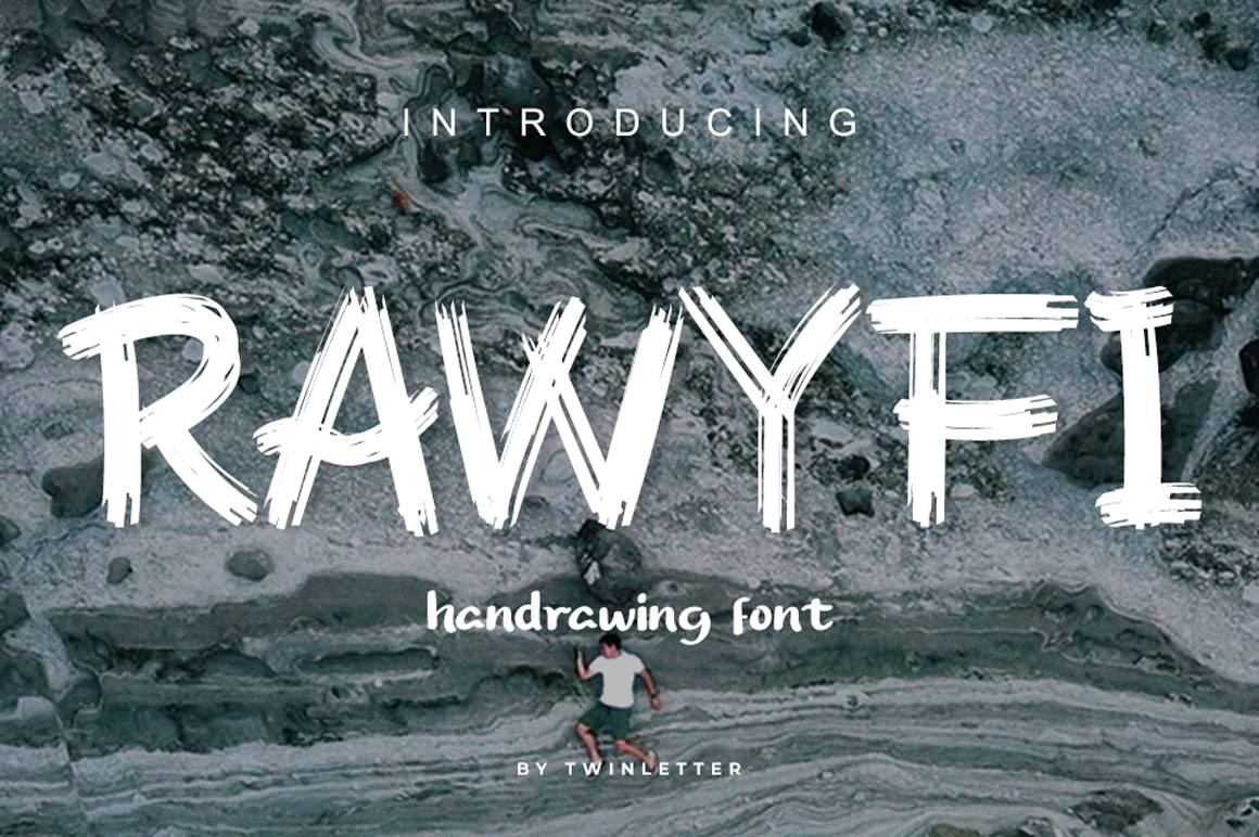 Rawyfi Font sample