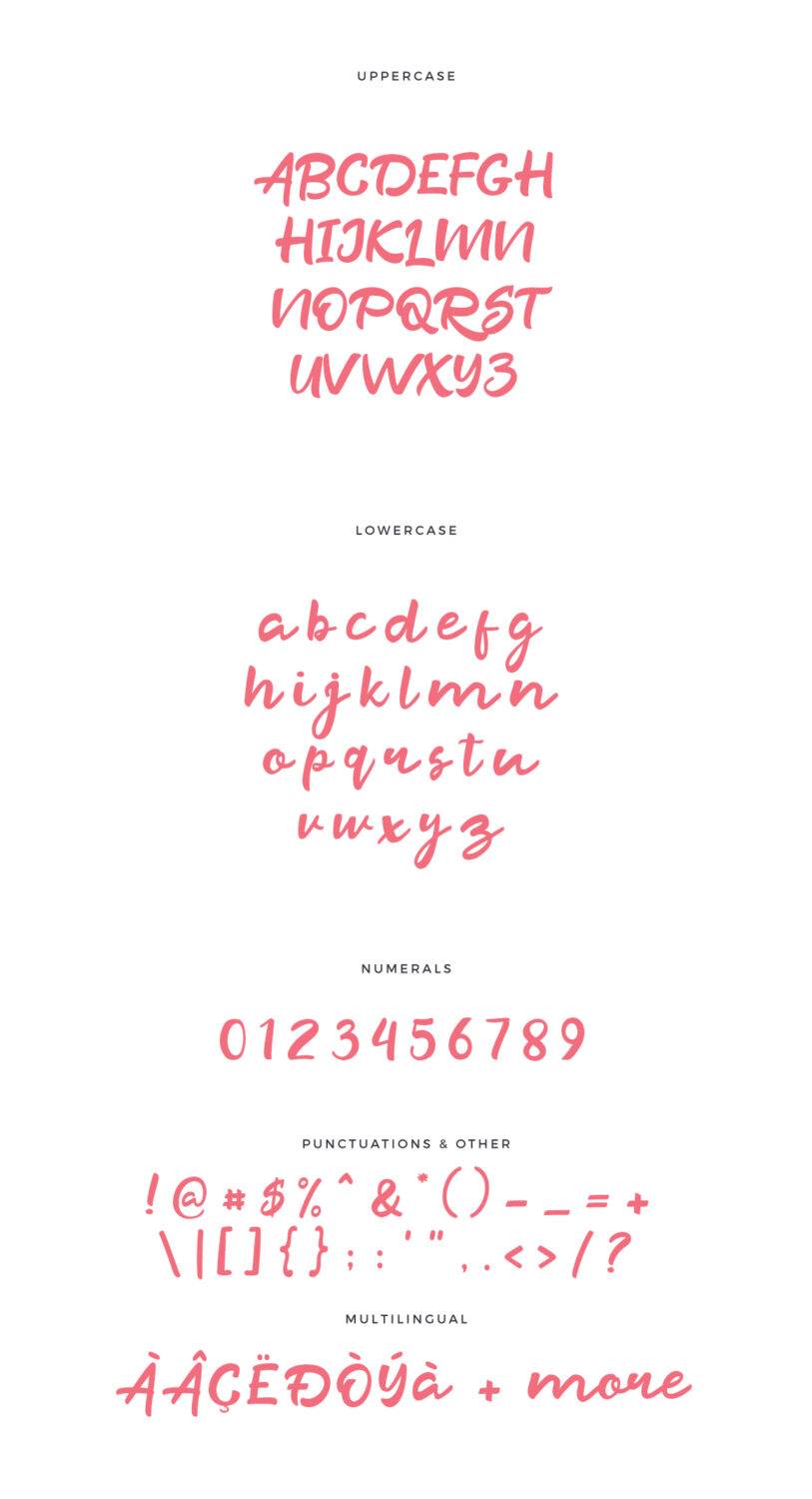 Razan Script Font sample