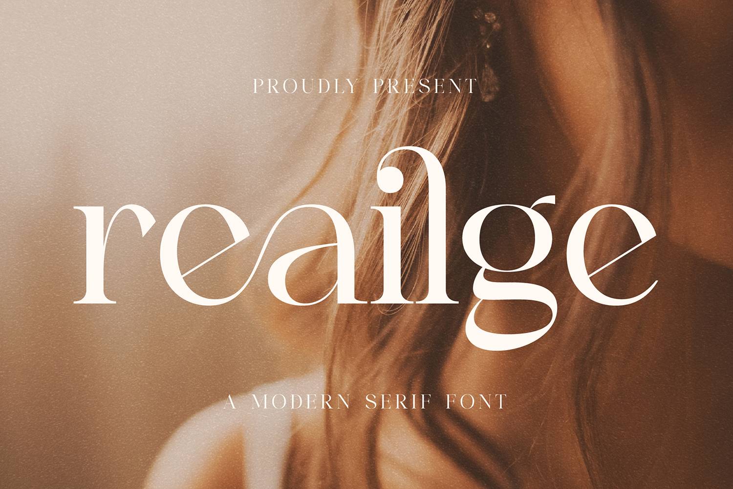 Reailge Font sample