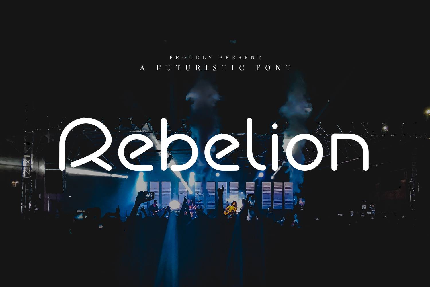 Rebelion Font sample