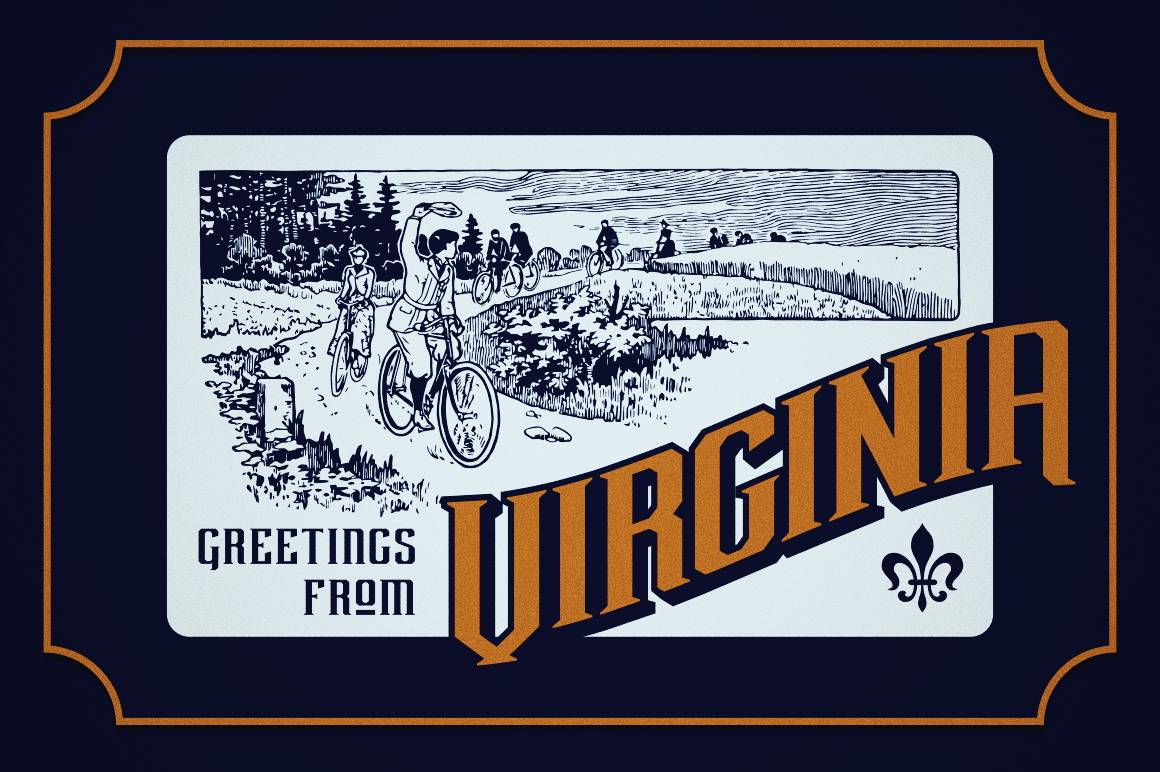 Rebute Font sample