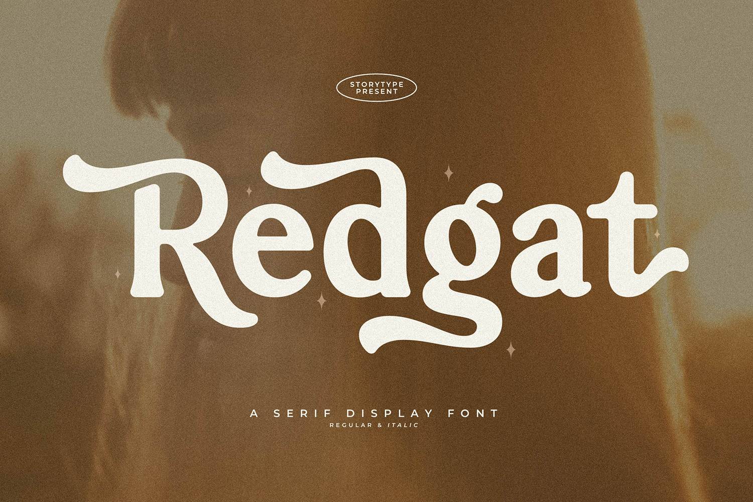 Redgat Font sample