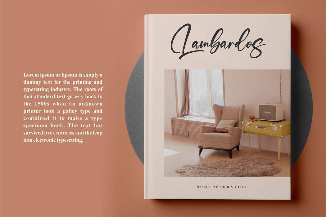 Refliottis Font sample