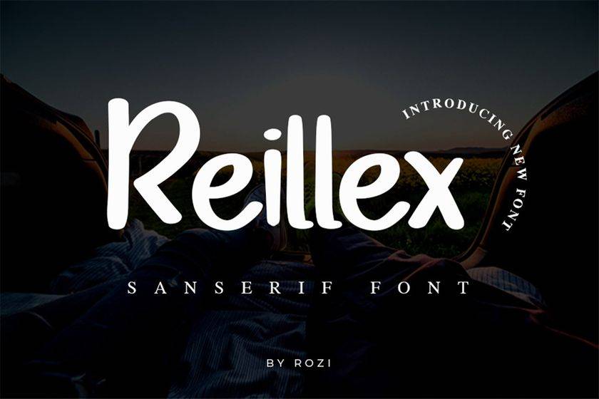 Reillex Font sample
