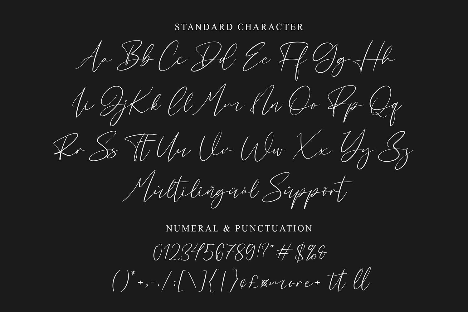 Rellyan Charlotte Font sample