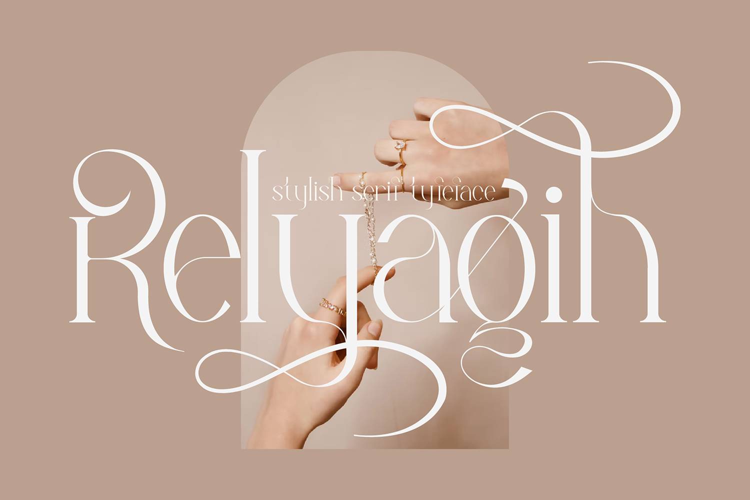 Relyagih Font sample