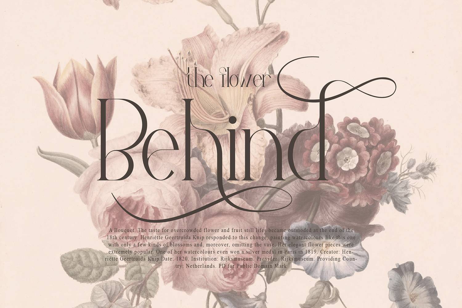 Relyagih Font sample