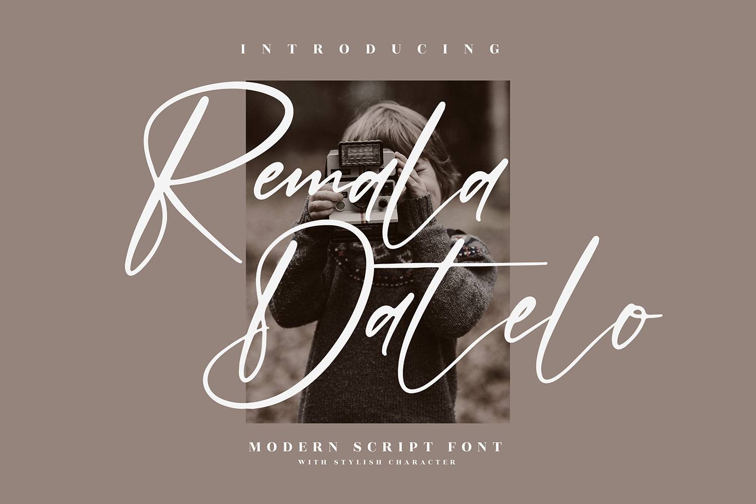 Remala Datelo Font sample