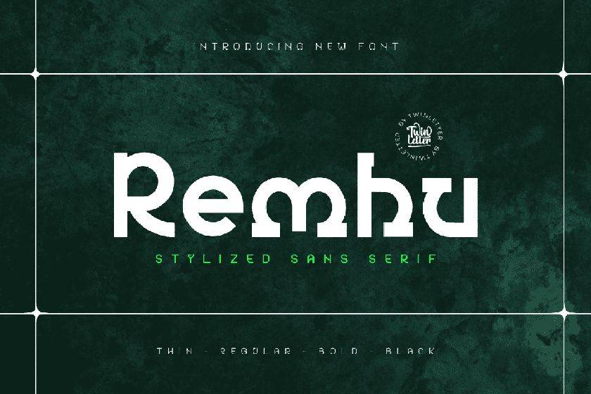 Remhu Font sample