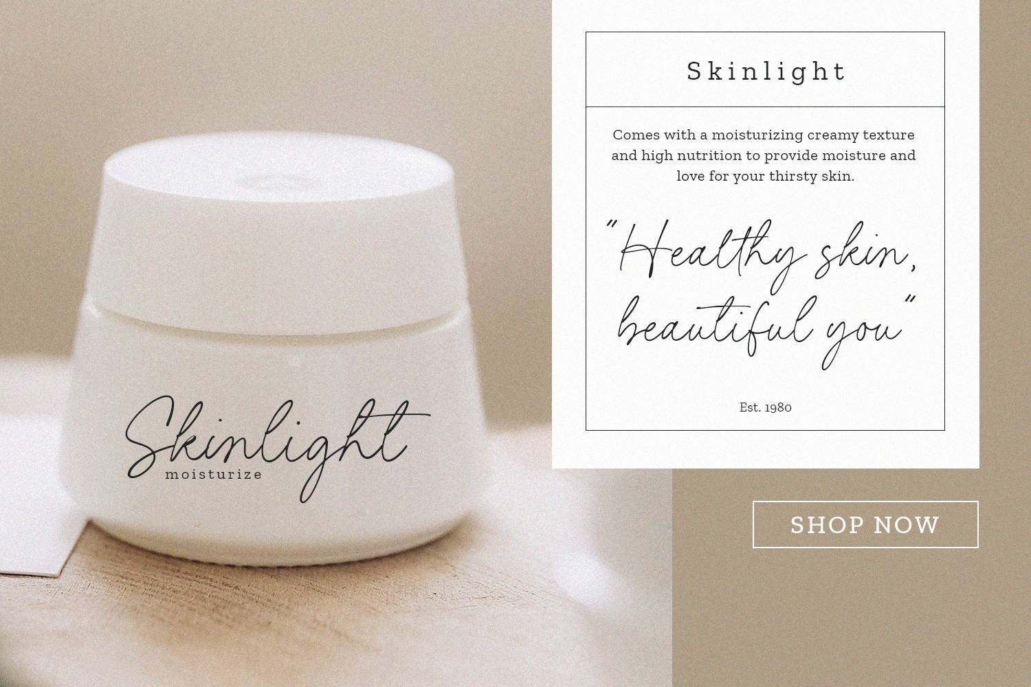 Requista Font sample