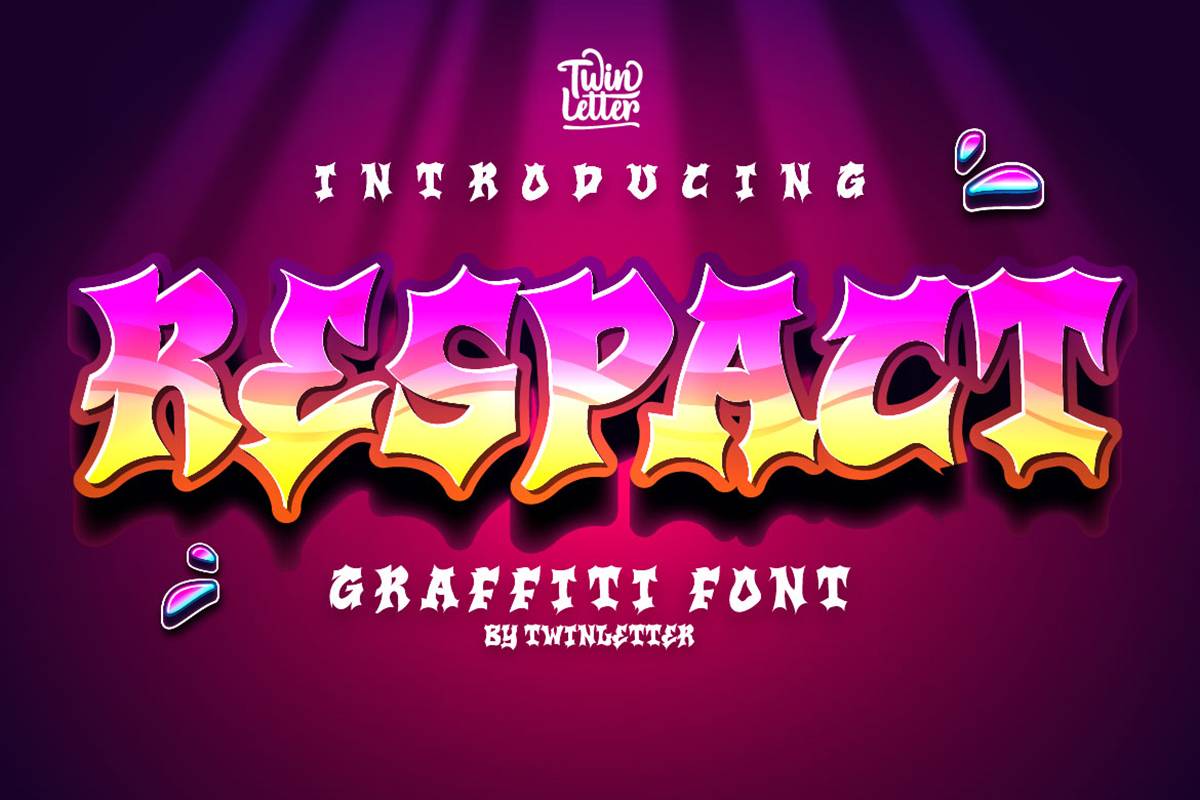 Respact Font sample