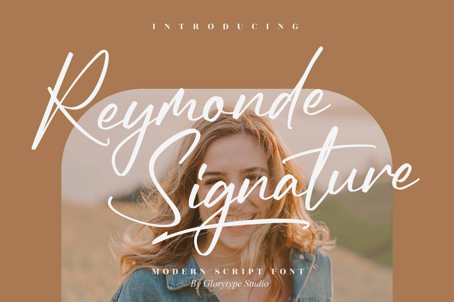 Reymonde Signature Font sample
