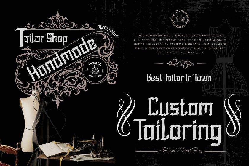 Rheson Font sample
