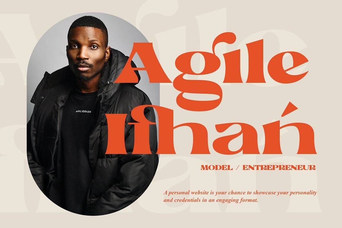 Rickson Font sample