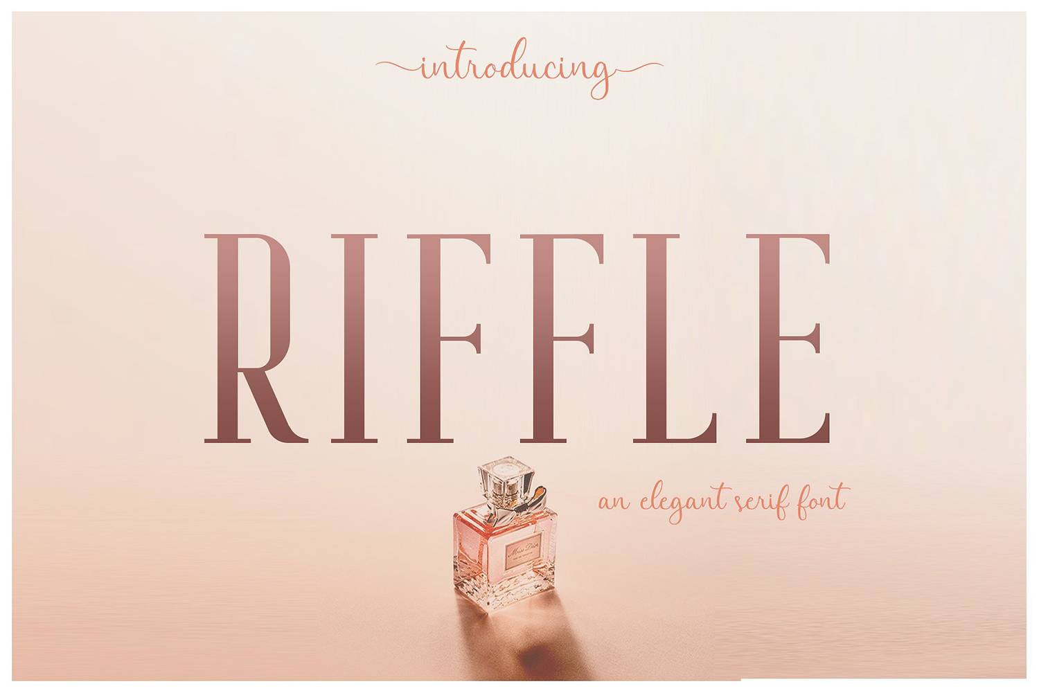 Riffle Font sample