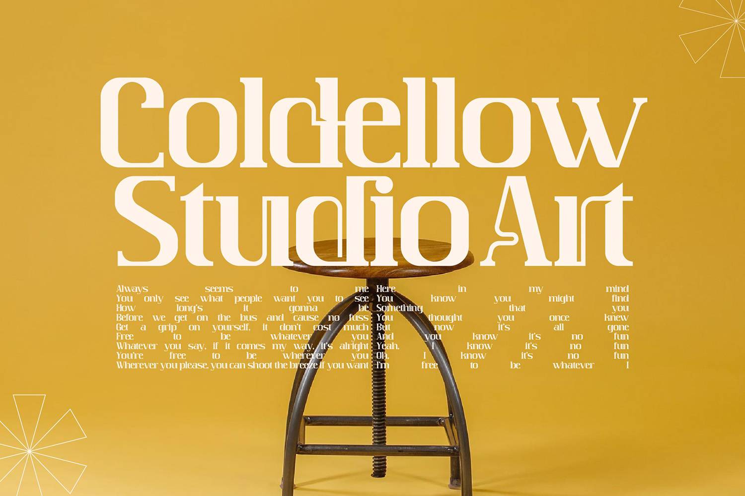 Rilderta Hellges Font sample