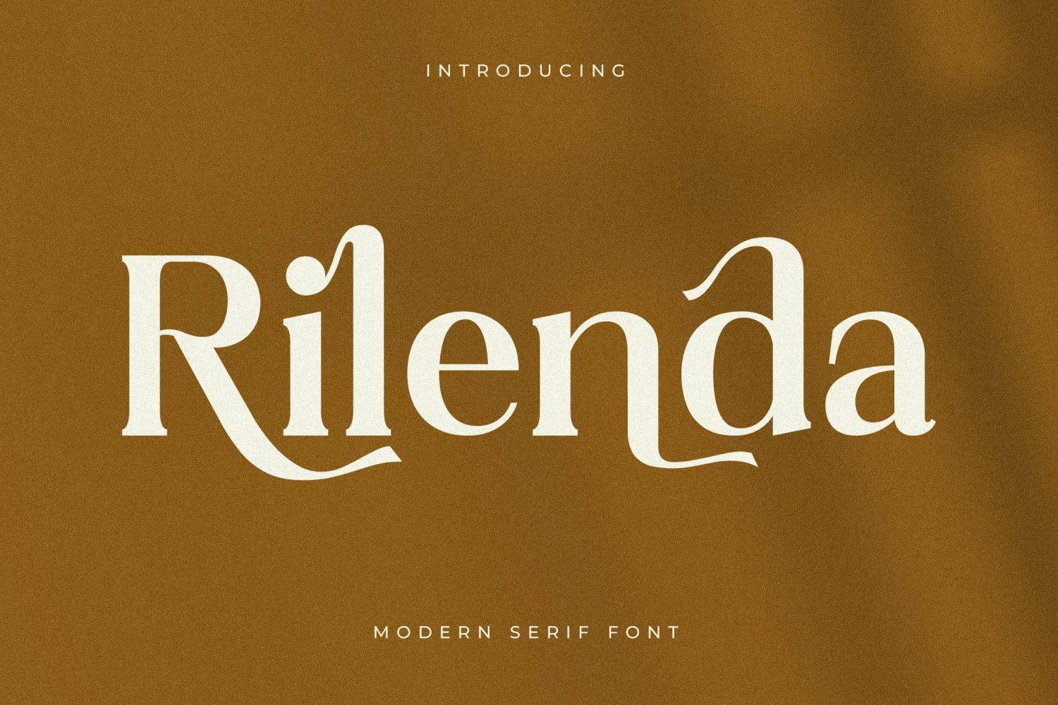 Rilenda Font sample