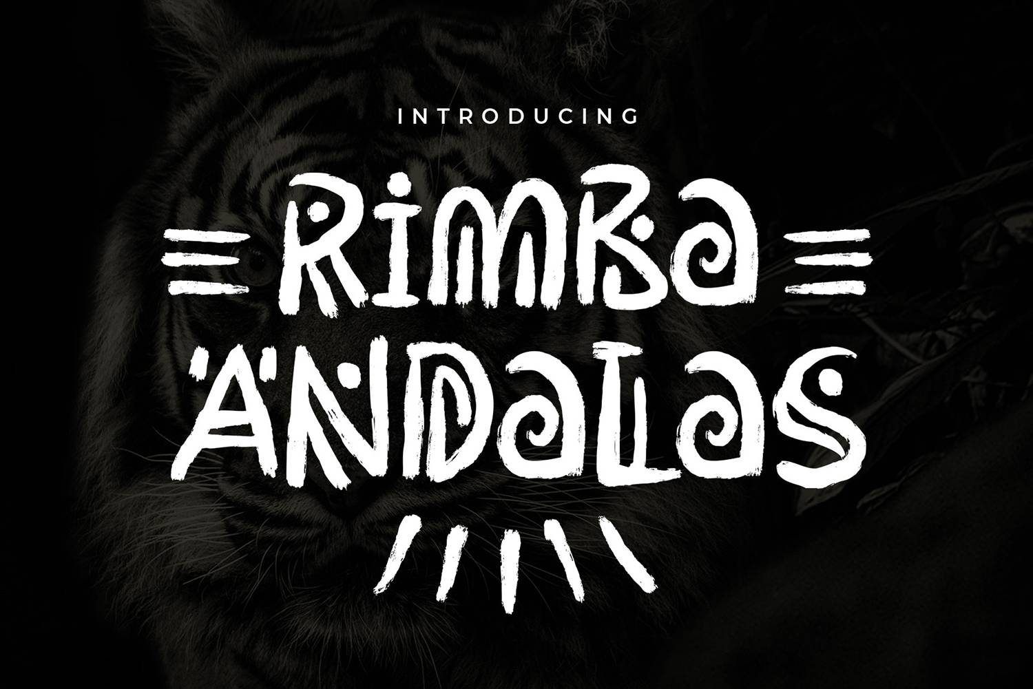 Rimba Andalas Font sample