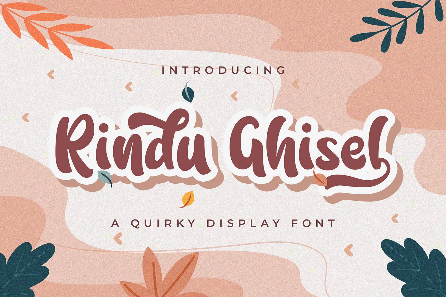 Rindu Ghisel Font sample