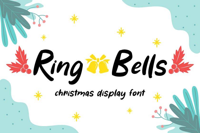 Ring Bells Font sample
