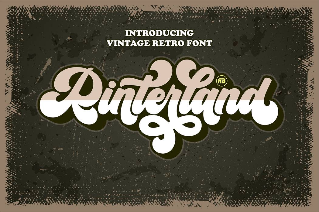 Rinterland Font sample