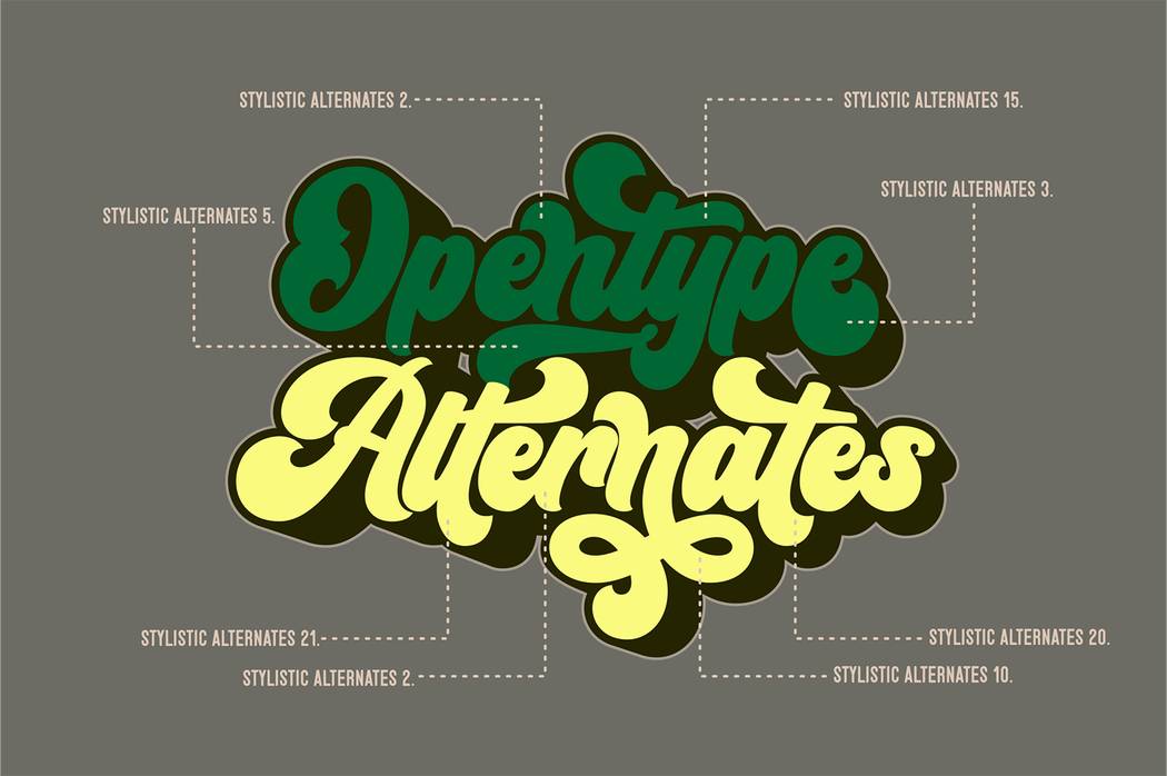 Rinterland Font sample