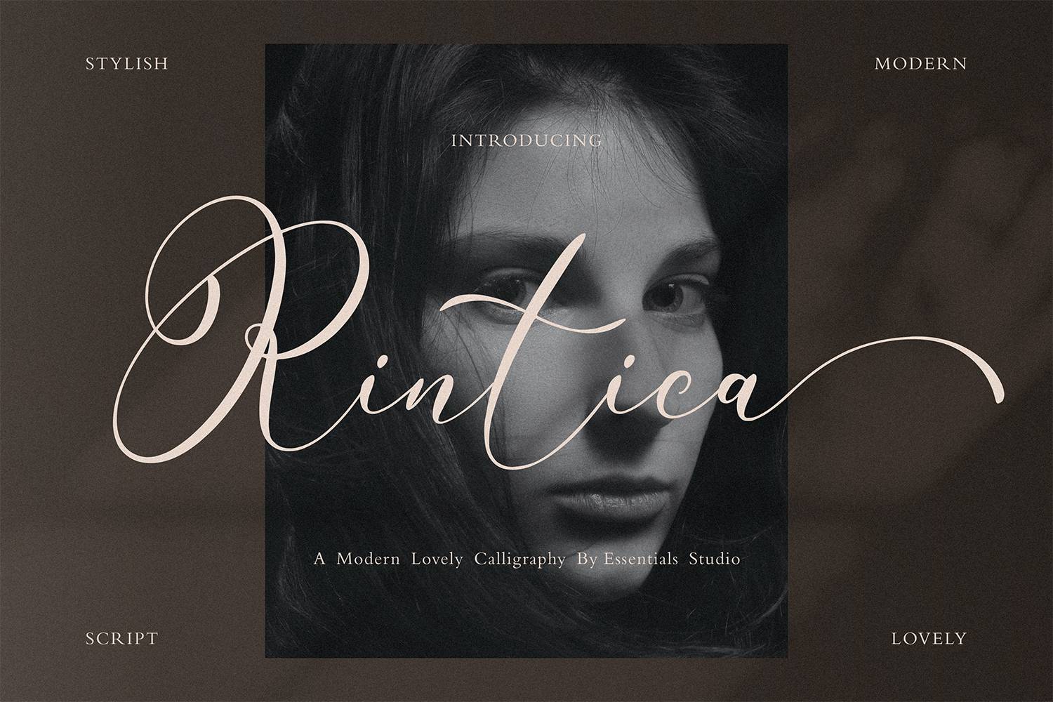 Rintica Font sample