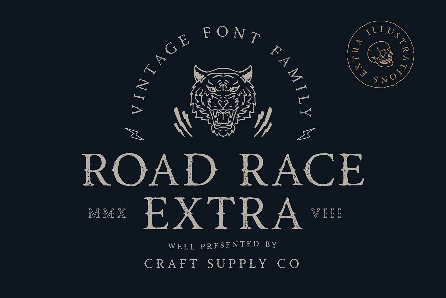 Road Race Extra Font sample