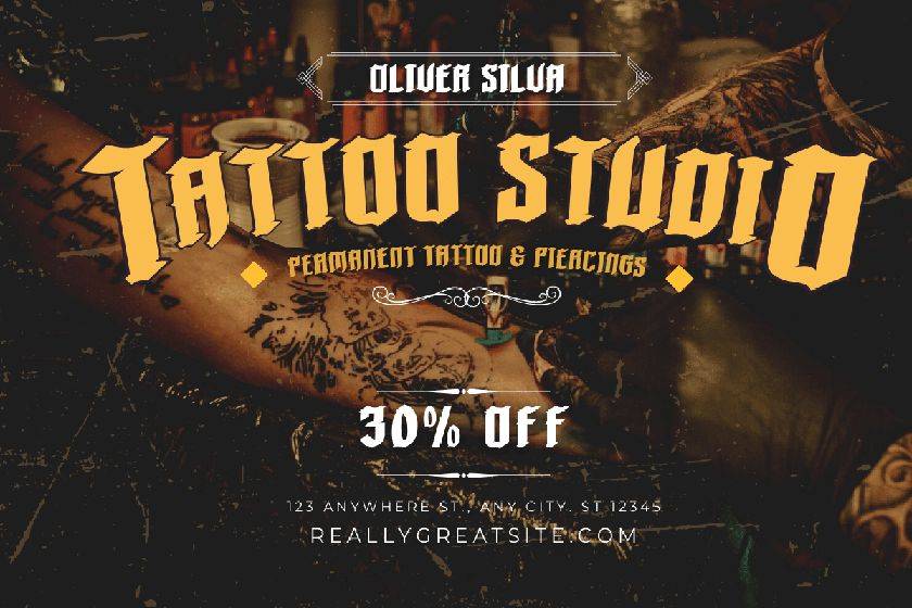 Roback Font sample