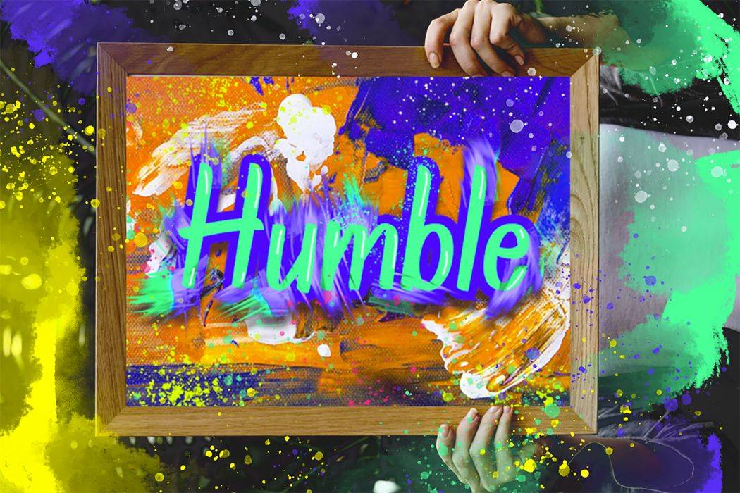 Rockbrush Marker Font sample