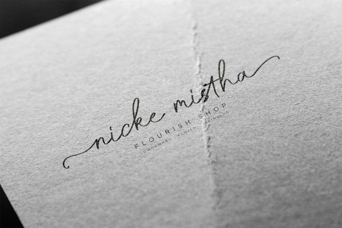 Rocketto Stylish Handwritten sample