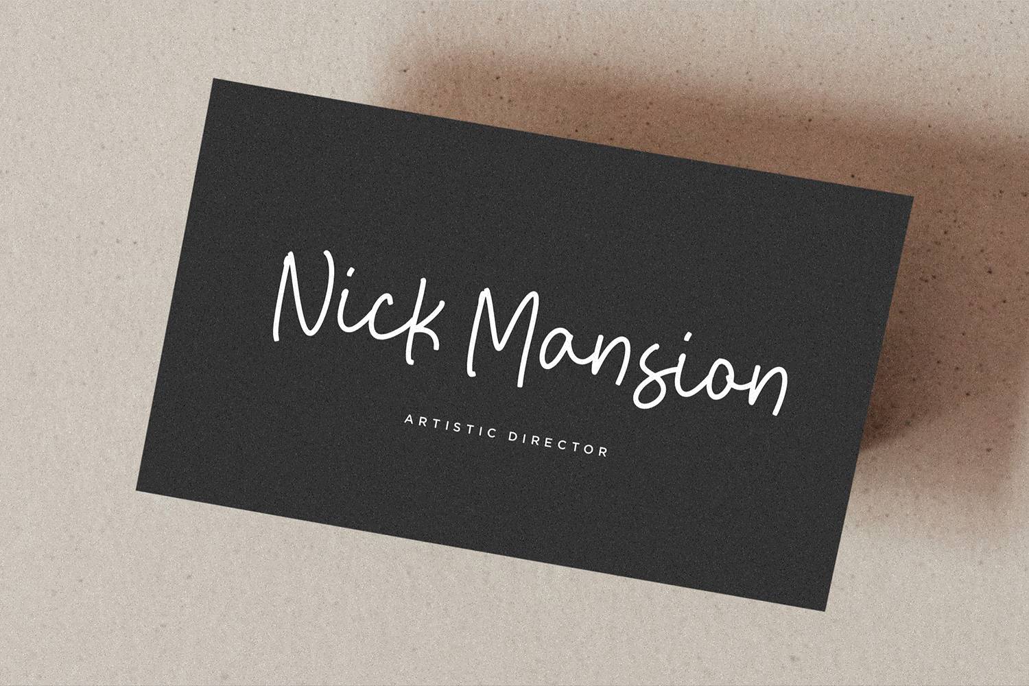 Rockfast Font sample