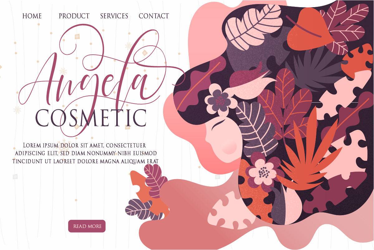 Rodelia Font sample