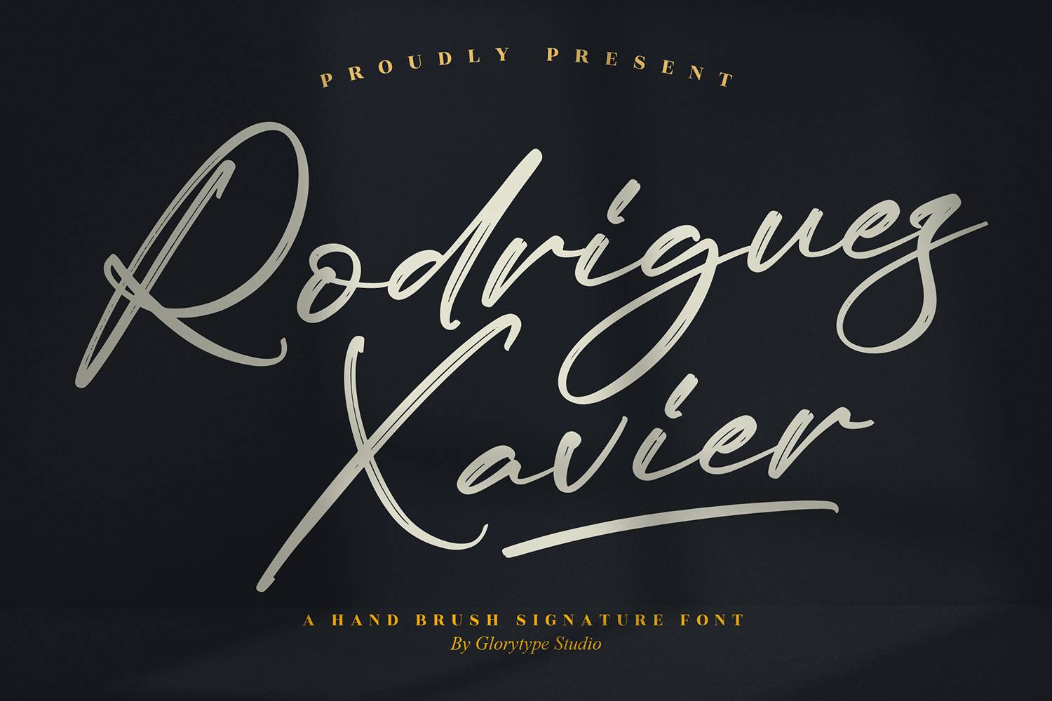Rodriguez Xavier Font sample