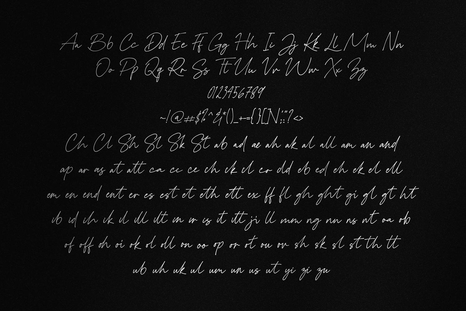 Rolasan Signature Font sample