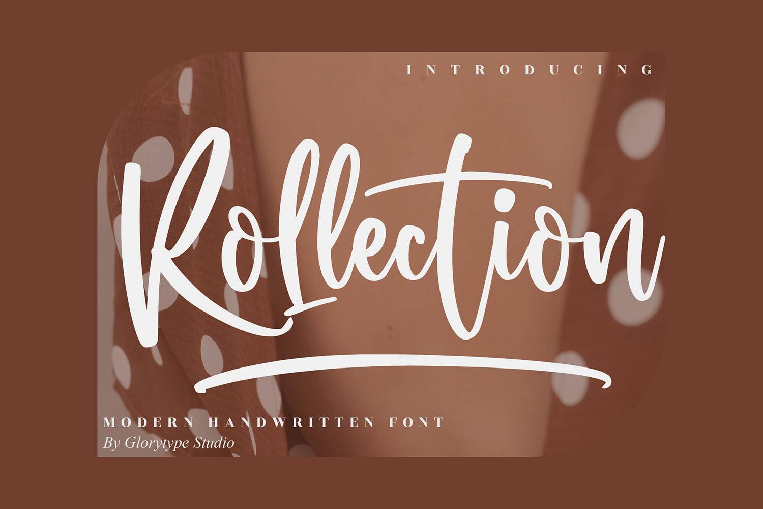 Rollection Font sample
