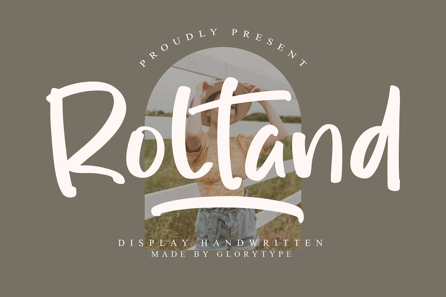 Roltand Font sample