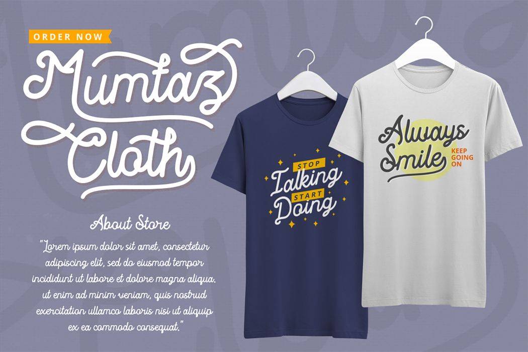 Romantica Story Font sample