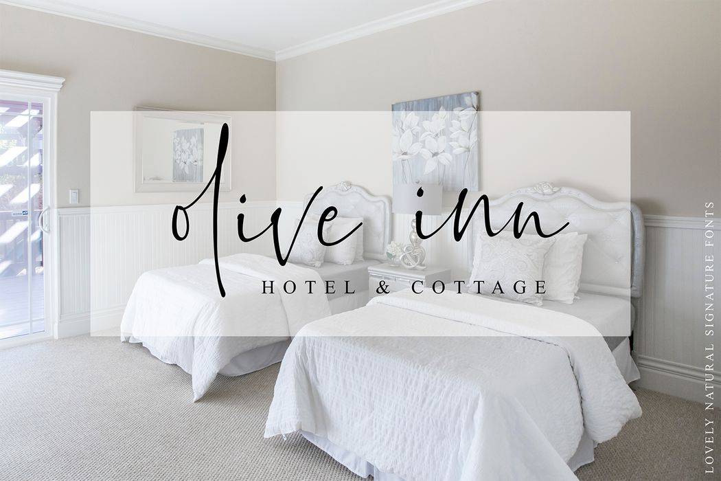 Romantically Font sample