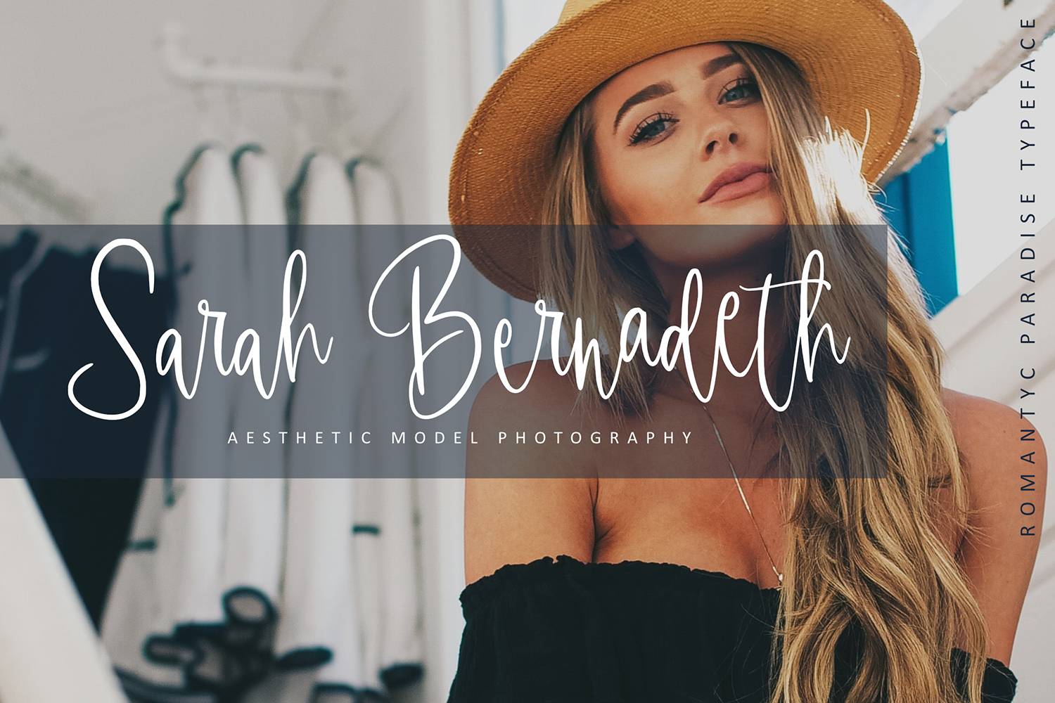 Romantyc Paradise Font sample